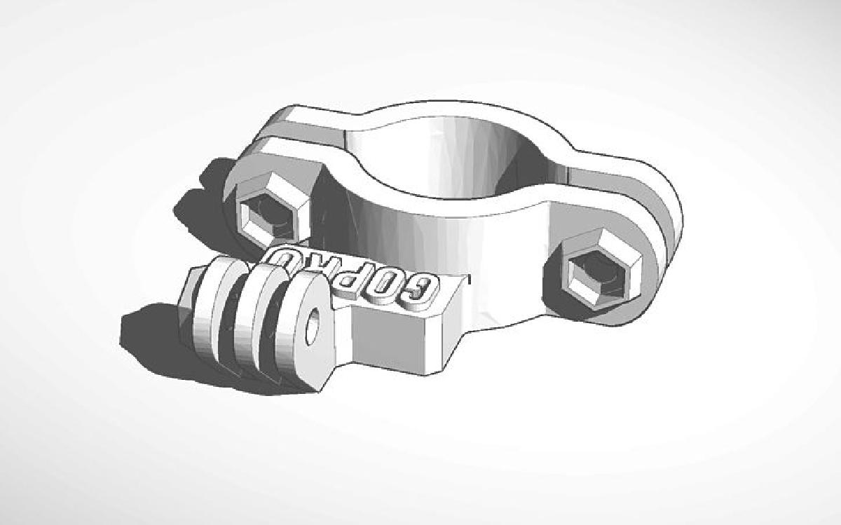 Suporte GoPro MTB   Sela (20 30mm)