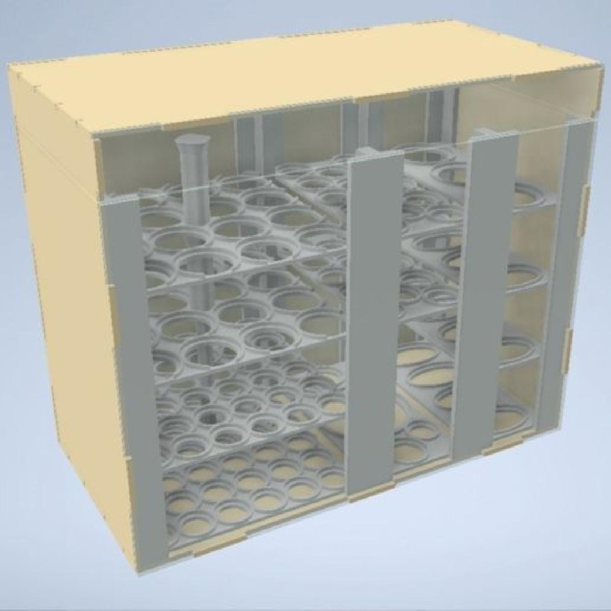 Bandejas de transporte do Exercito