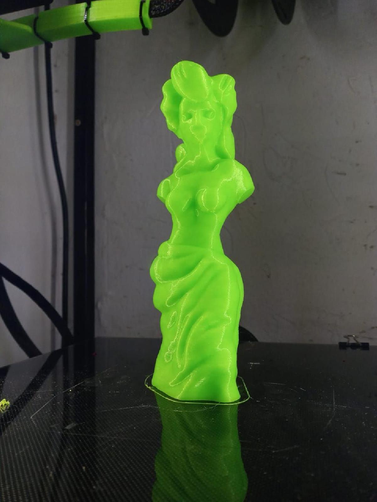 Venus de geleia sem suporte.