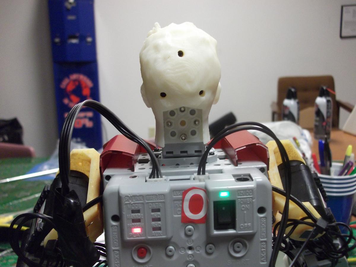 Cabeca Bioloid de Bre Pettis