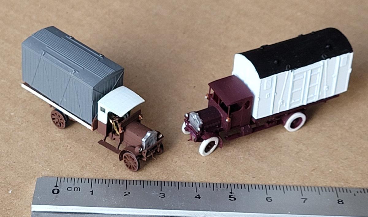 OIT – Caminhao AEC/Daimler Tipo Y e conteiner GWR BX2/B4 (1 148)