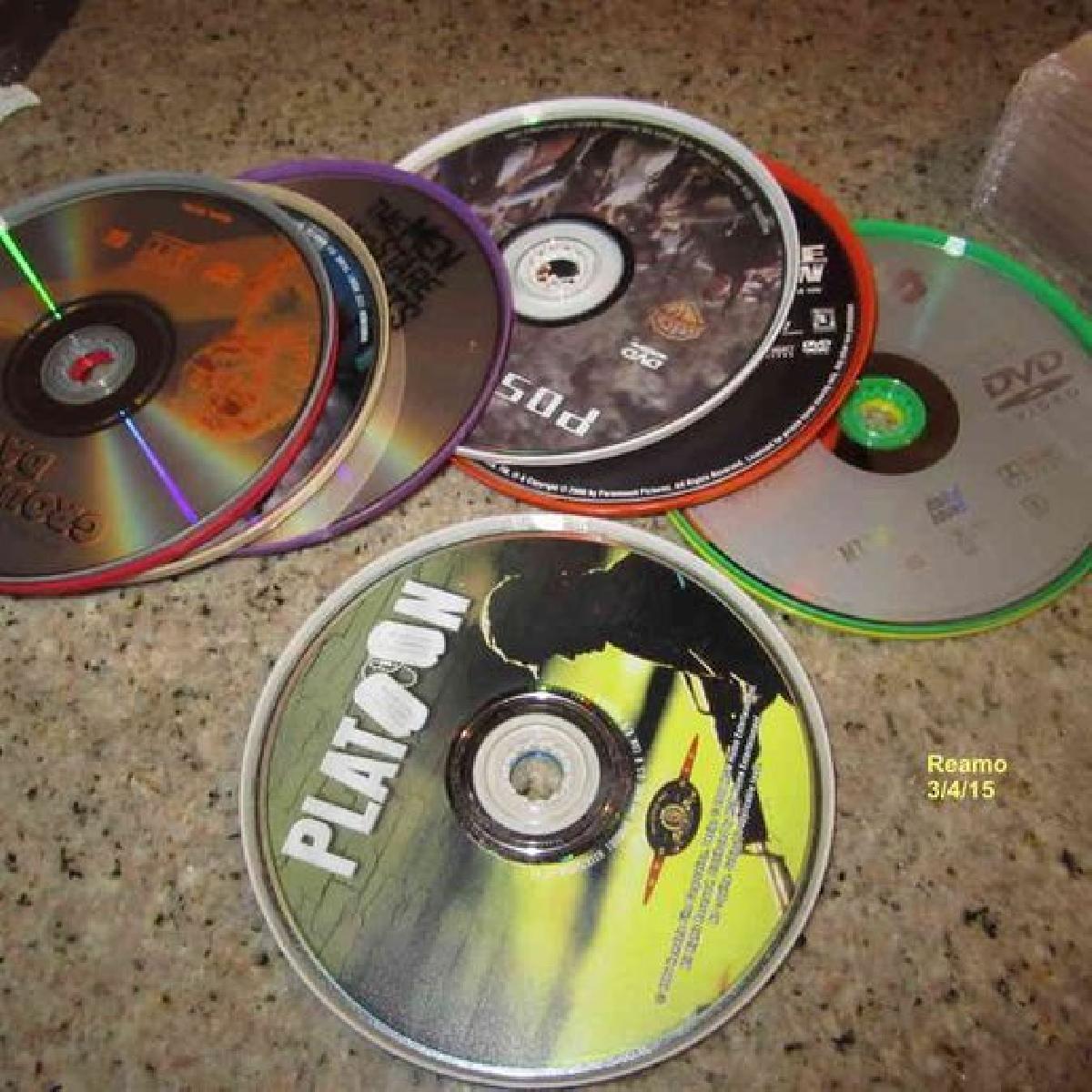 Armazenamento de midia de CD/DVD