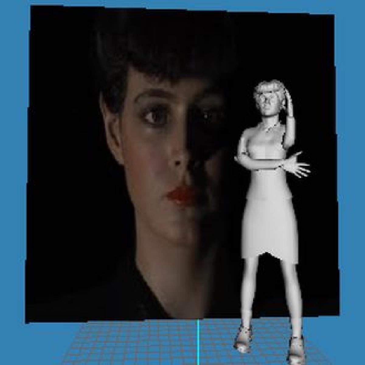 MODELO 3D RACHAEL