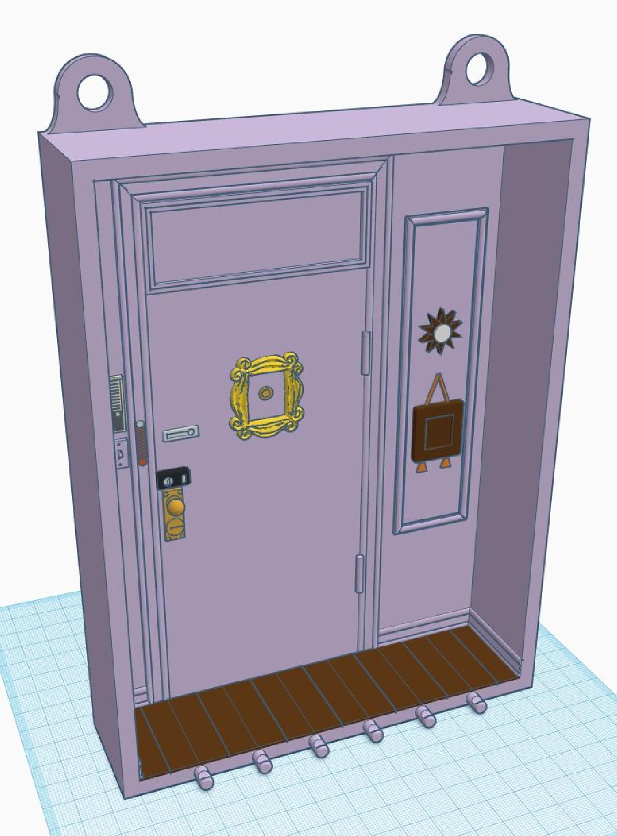PORTA DOS AMIGOS (Apartamento da Monica e da Rachel)