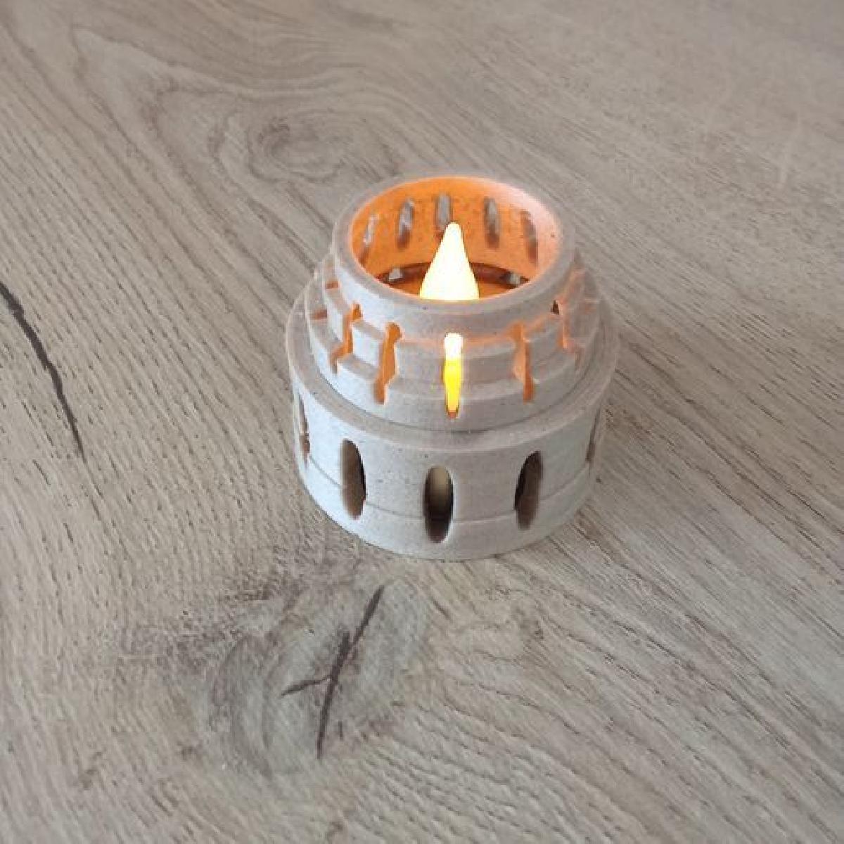 Candle LED Comemorativa   Homenagem ao Papa Francisco