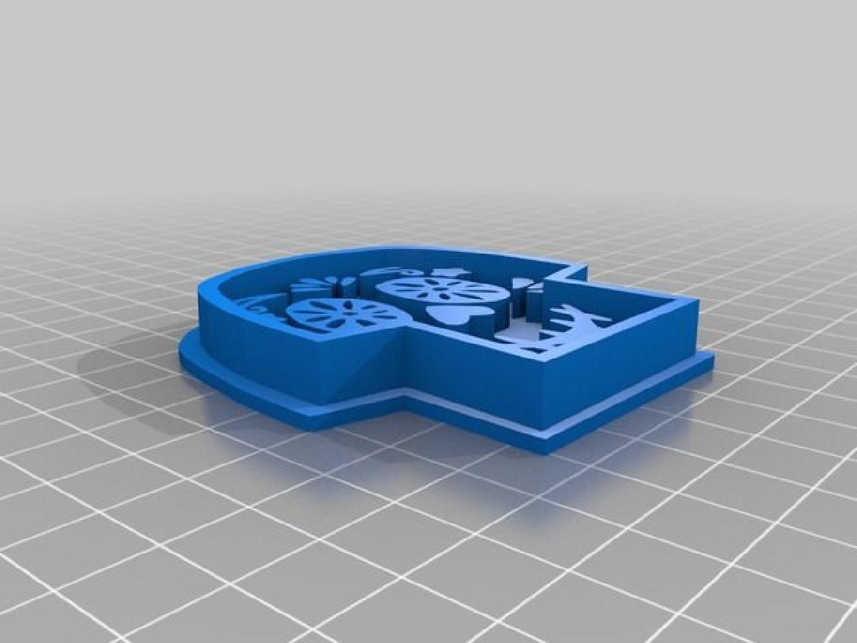 Cortador de biscoito Calaca/Craneo do Coco