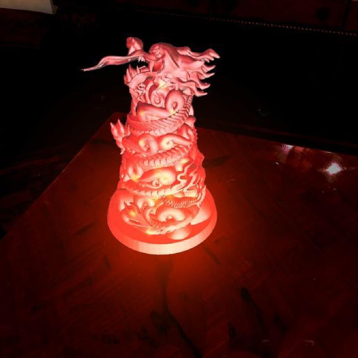 Dragao da Noite (Luminaria Dragao Noturno)