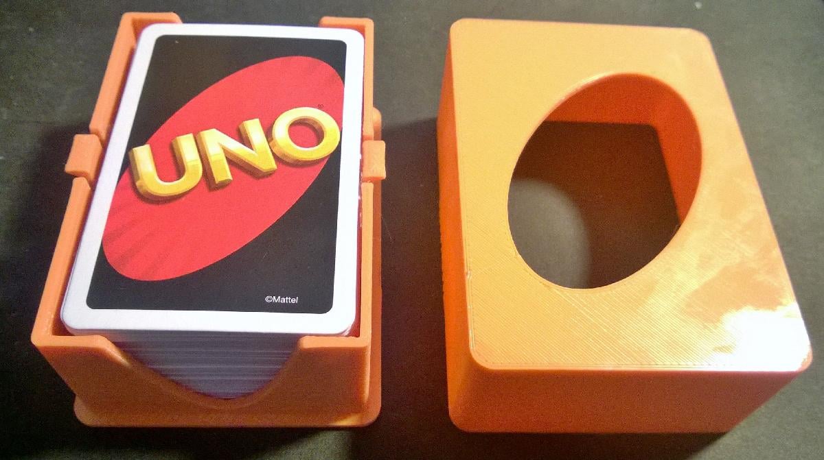 UNO Card Box Deck Titular Kartenschachtel