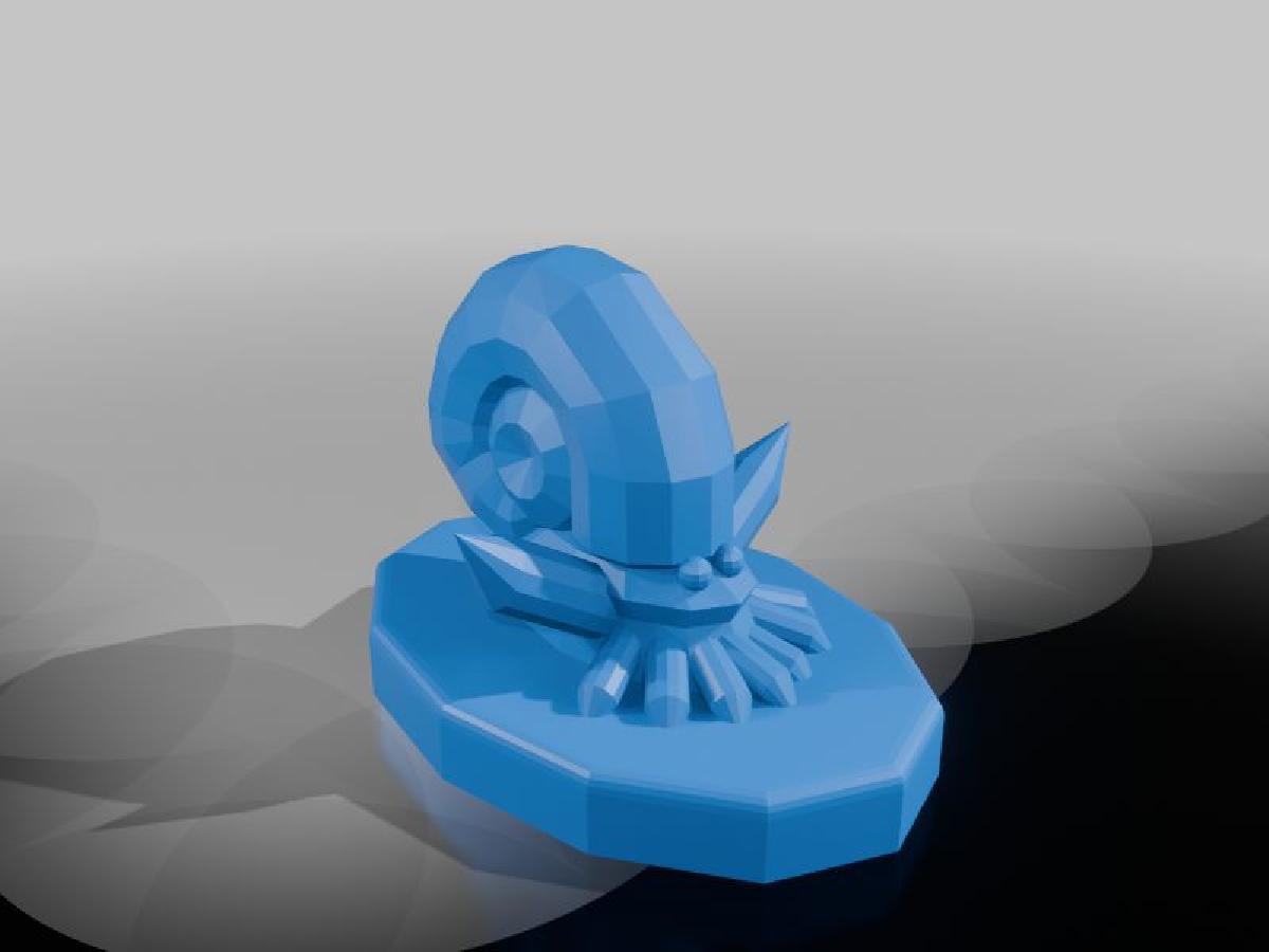 Figura de Pokemon Low Poly Omanyte 138