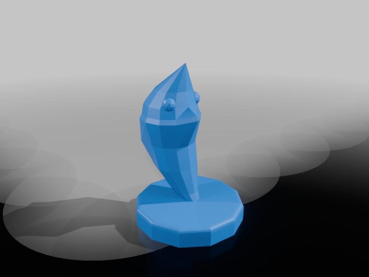 Figura de Pokemon Metapod Low Poly 12