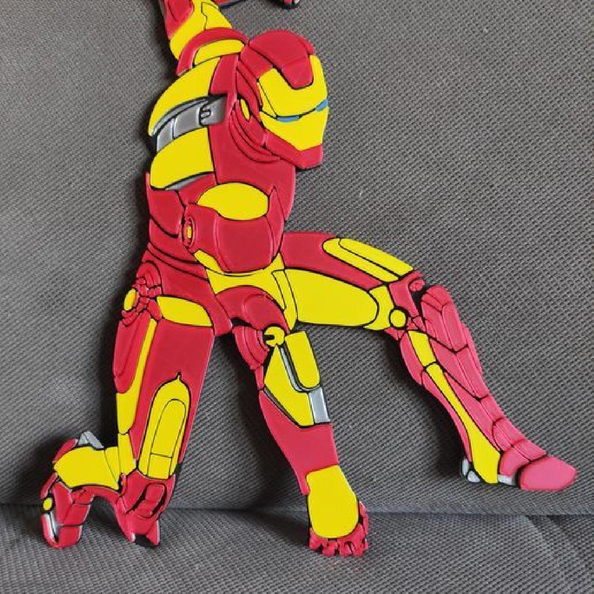 Homem de Ferro (Multicor / extrusora unica)