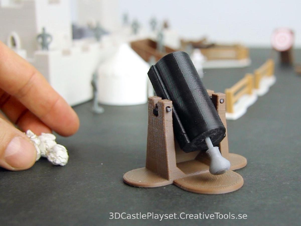 Playset Modular Castle (imprimível em 3D)