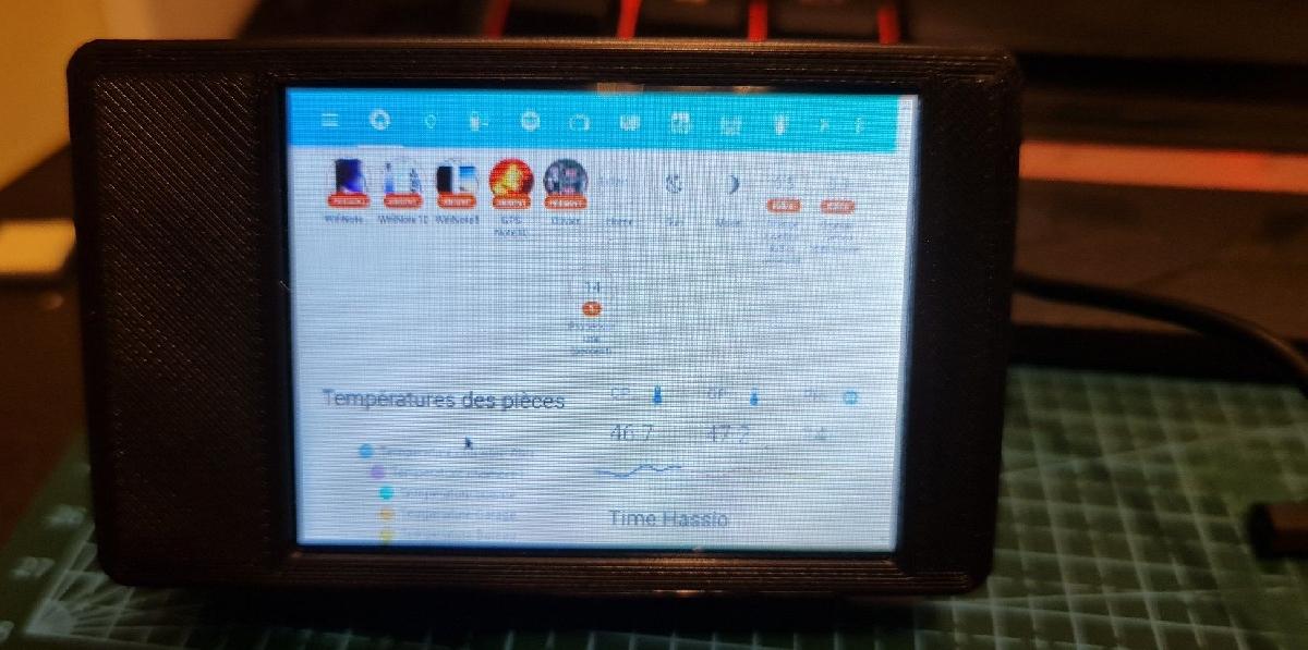 Modo Quiosque do Home Assistant Rpi0w + ili9341 3.2"