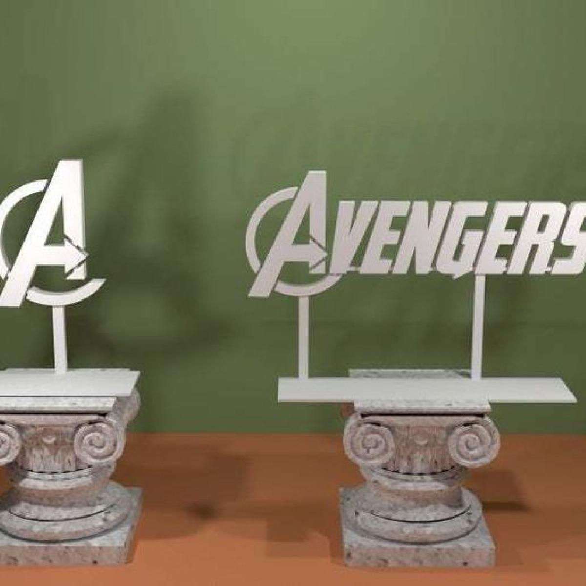 Logo dos Vingadores Marvel
