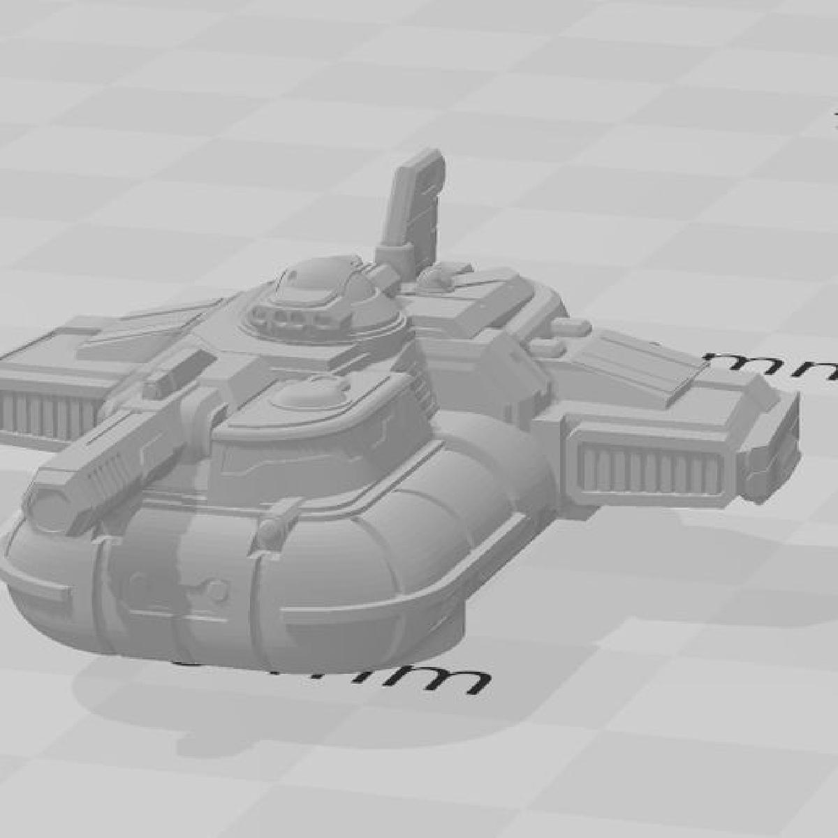 Tanque de Flutuacao Harrier para BattleTech