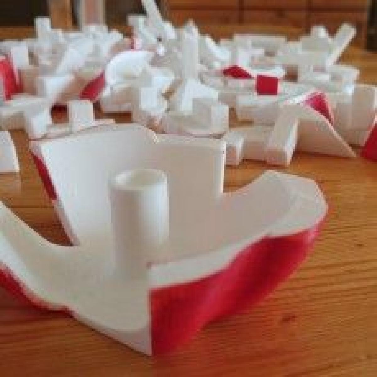 Cubo de Quebra Cabeca da Apple