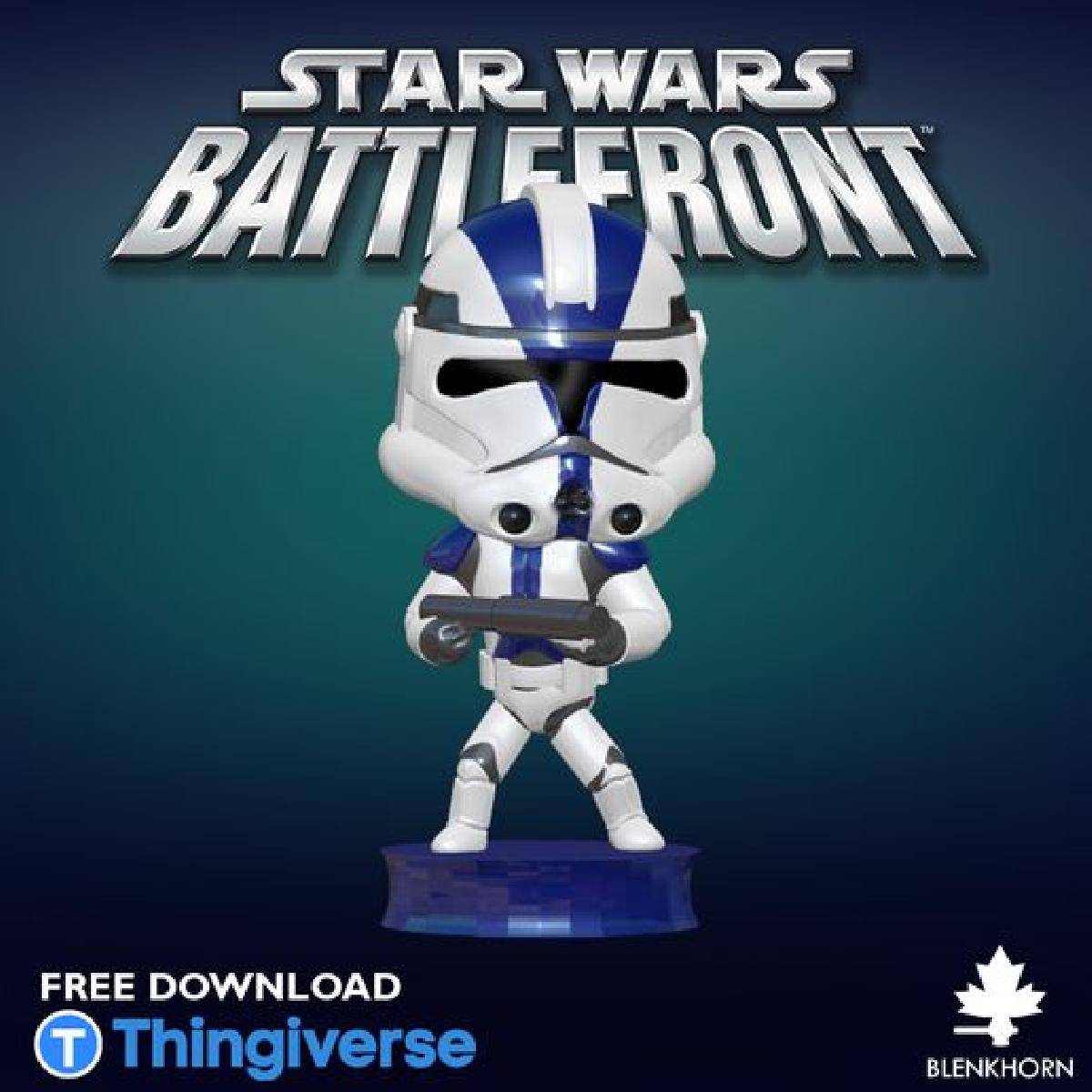 STAR WARS DOUBLE BIT: CLONE TROOPER
GUERRA DAS ESTRELAS DOBRO DE BIT: CLONE TROOPER