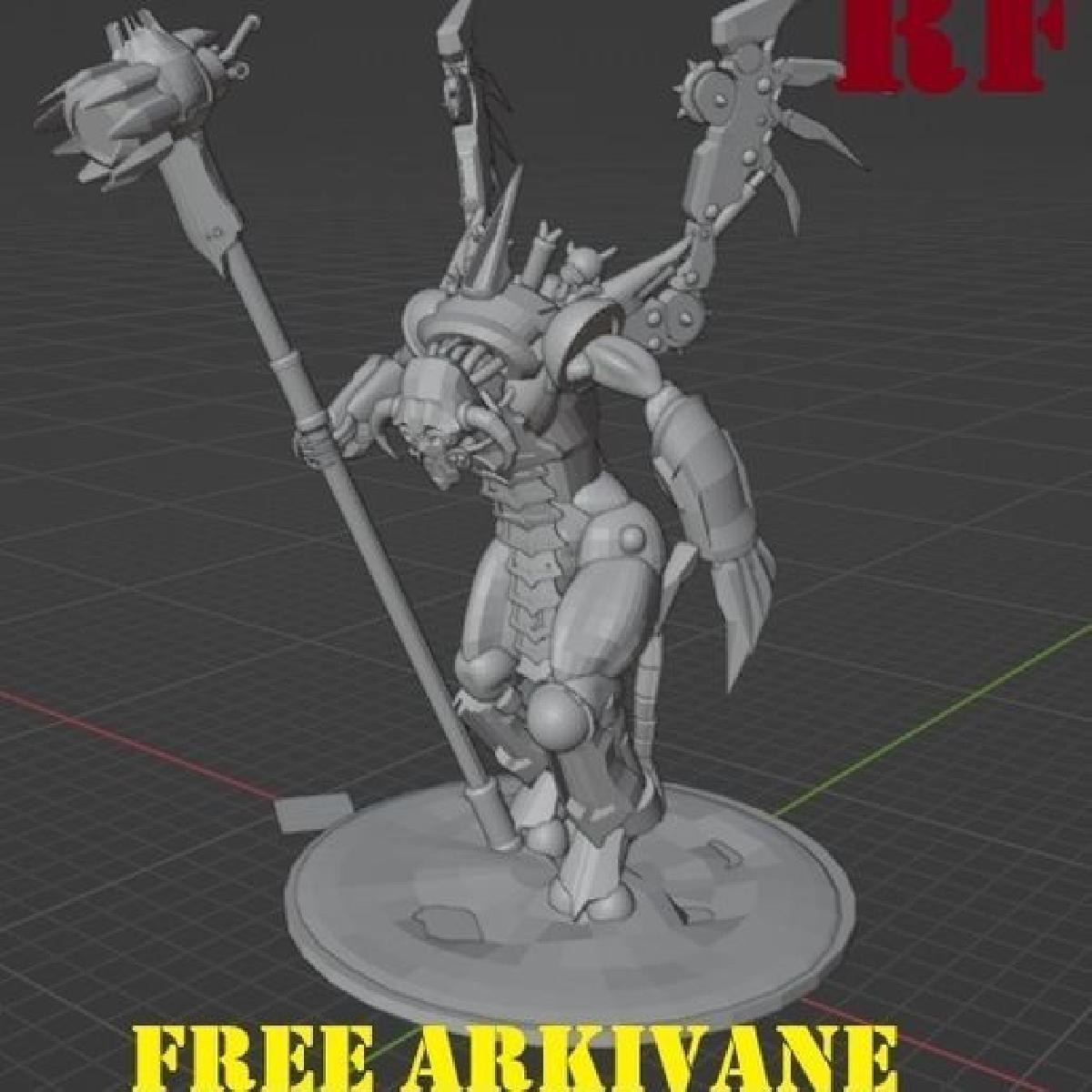deus demi gratis Arkivane 6mm 8mm
