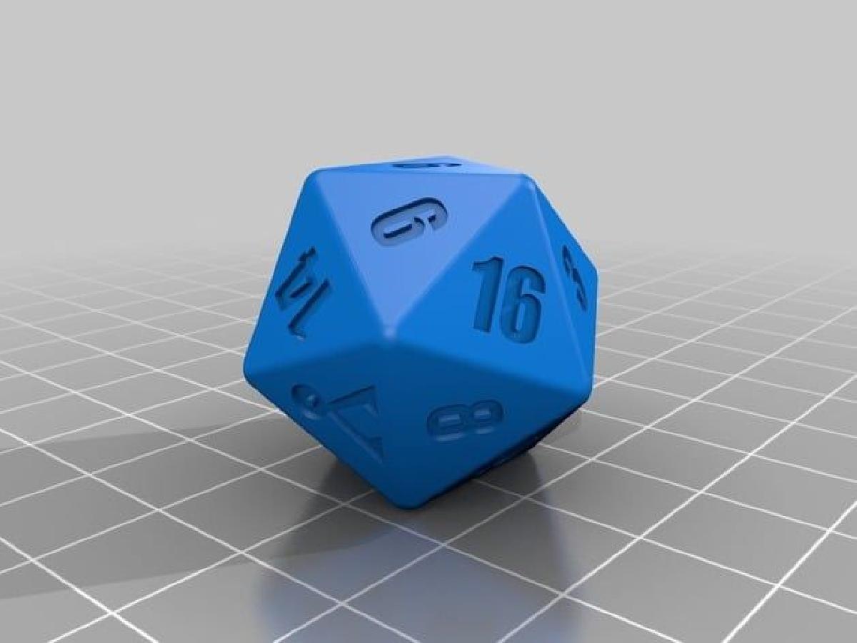 D 20 com tema de Stargate