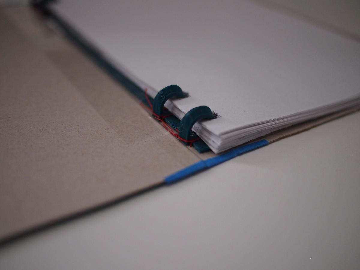 caderno hibrido recarregavel de meia letra/A5