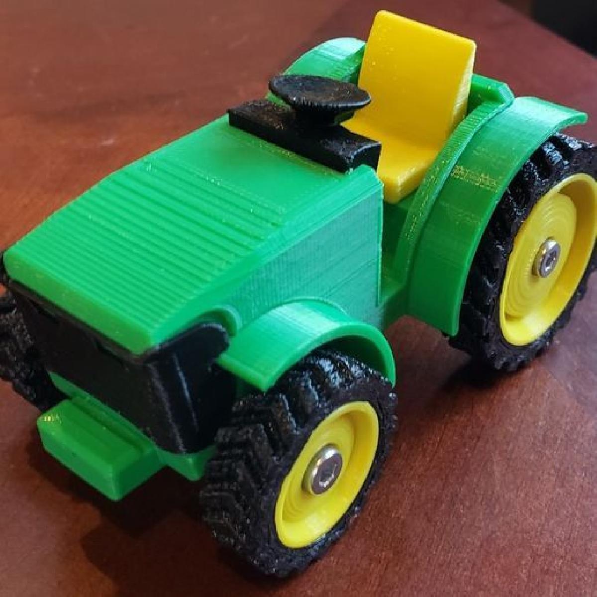 Trator John Deere compacto (adequado para criancas!)