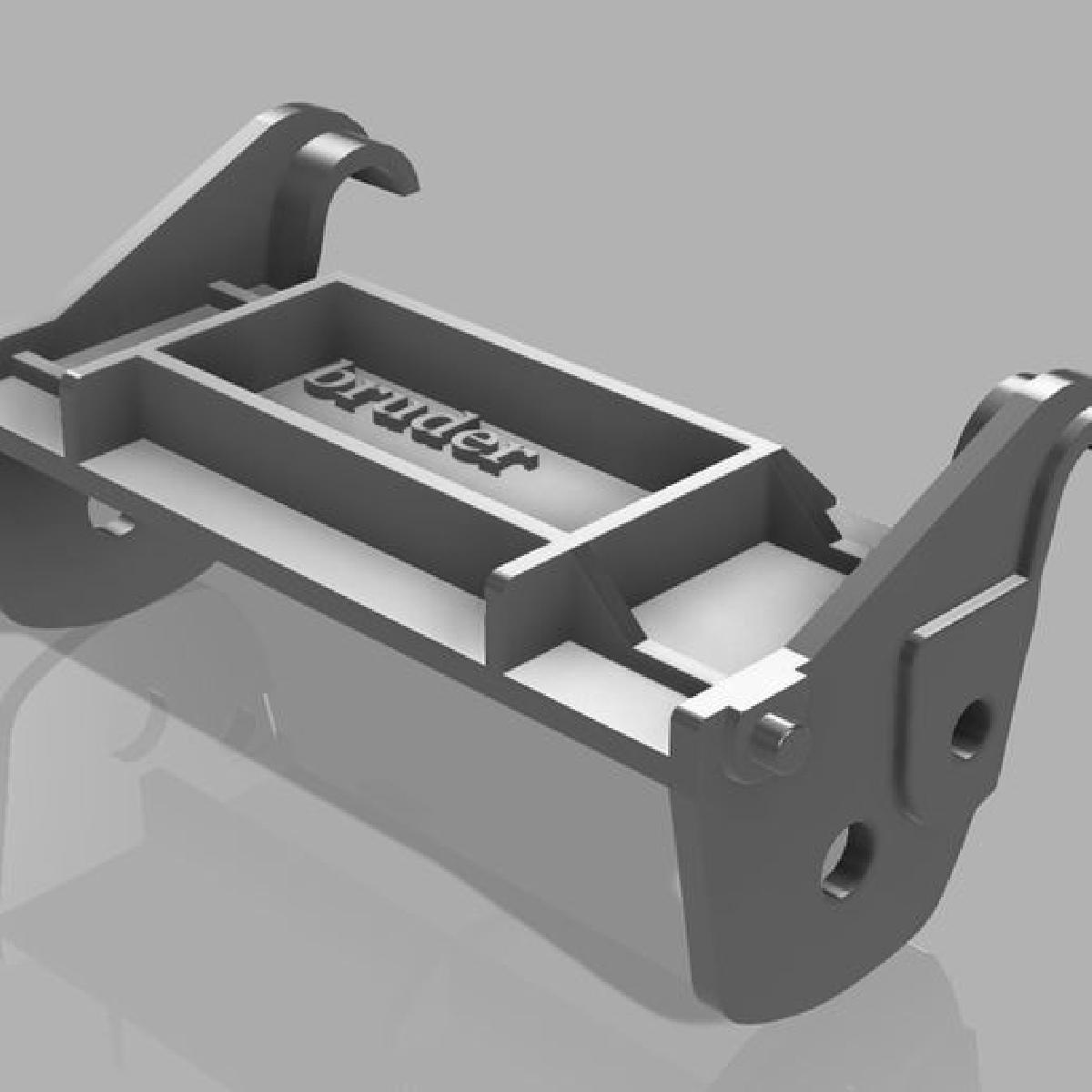 Suporte de balde Bruder John Deer 7930