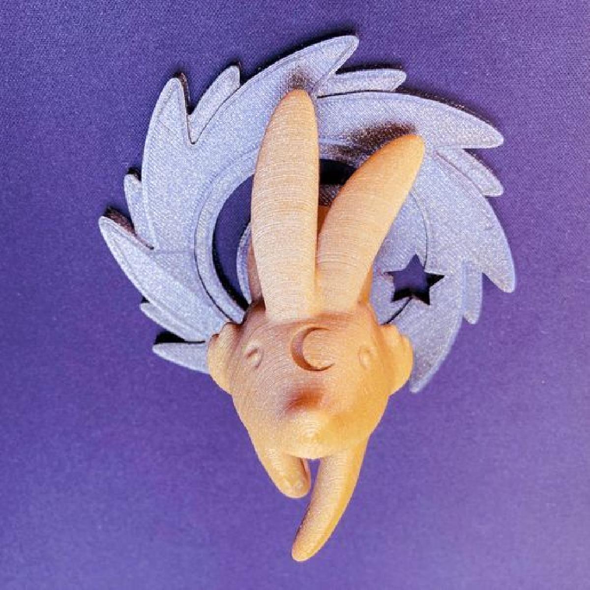 Porta chaves Coelho Cosmico