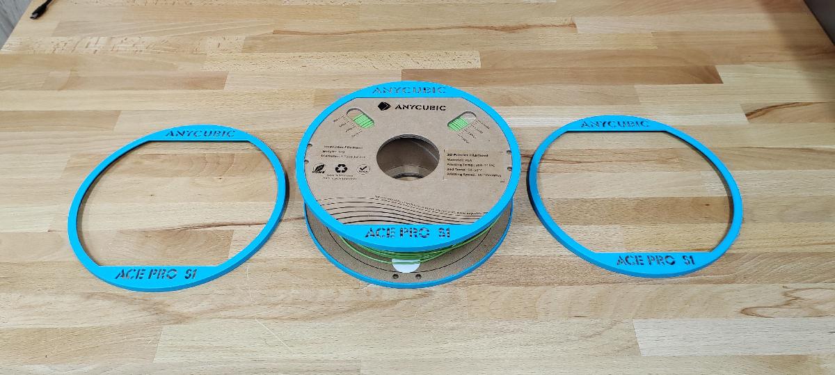 Anel Externo do Carretel de Papel Anycubic S1, Anycubic 3 Combo, ACE Pro