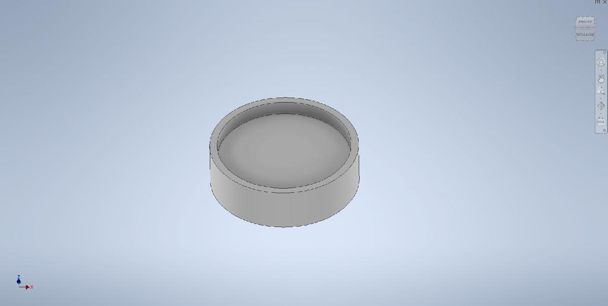 Calco para pe do forno eletrico Fischer 45L