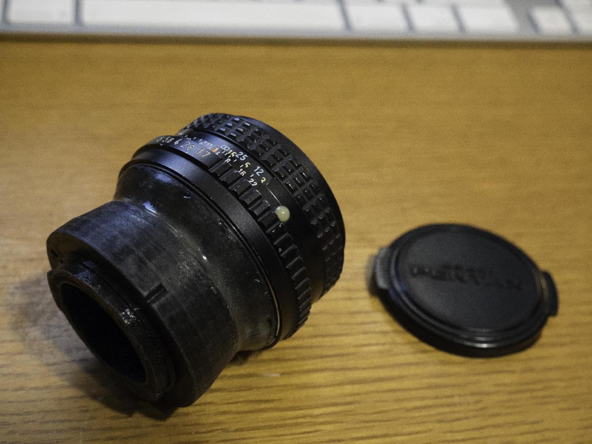 Adaptador de Micro 4/3 para Montagem Pentax K