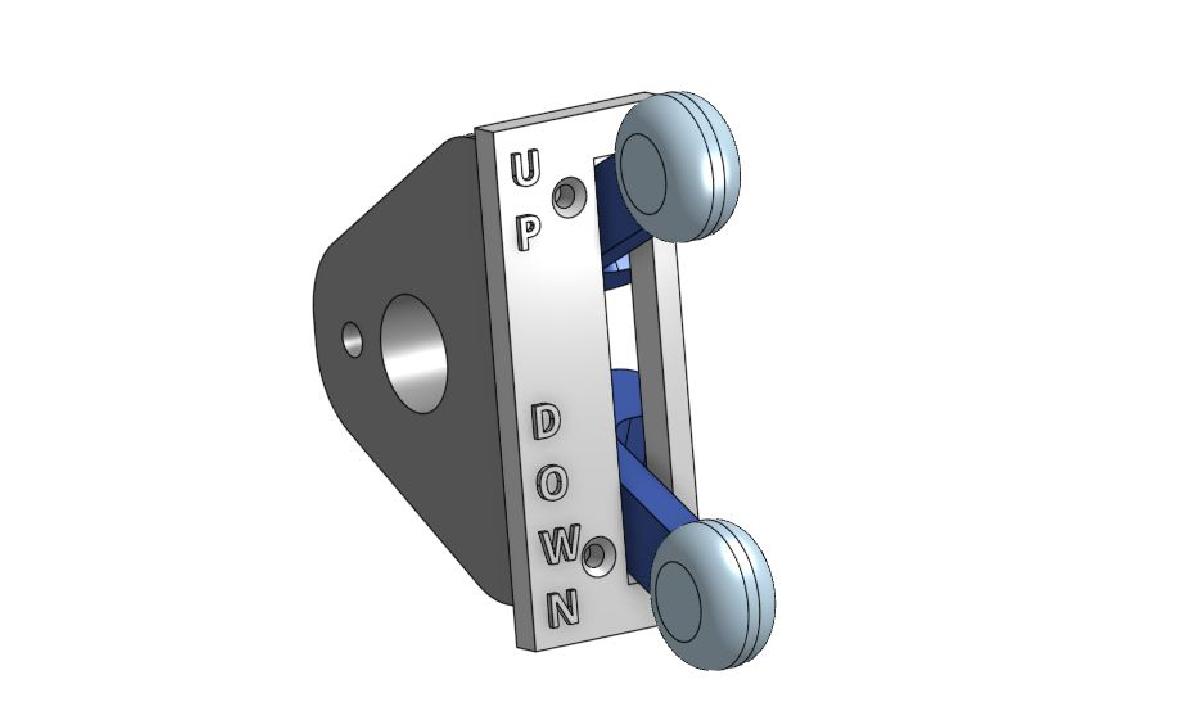 Trem de pouso do Baron 58