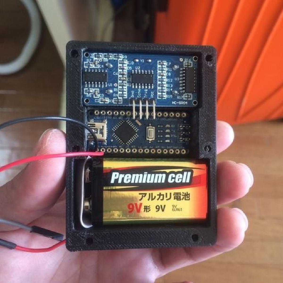 Cane com sensor ultrassonico para deficientes visuais (Ultrassonico / Arduino Nano / 9V)