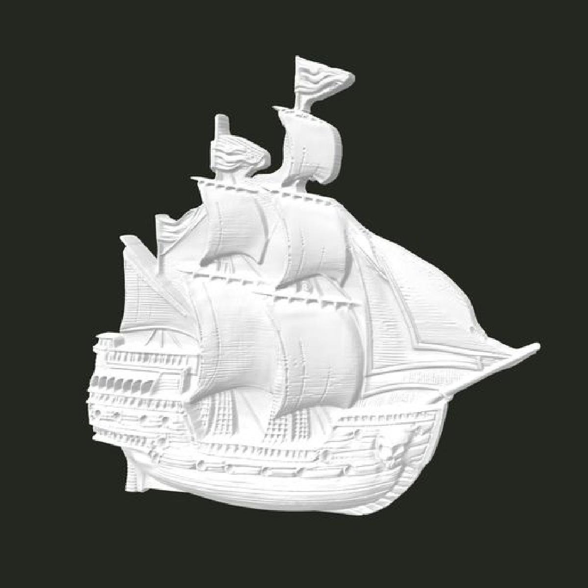 Logotipo ou Distintivo de Navio Pirata