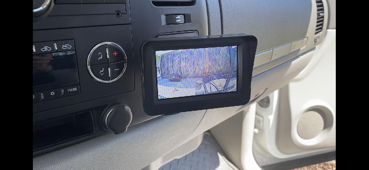 Adaptador de montagem da cabine GMC/Silverado para GPS ou camera