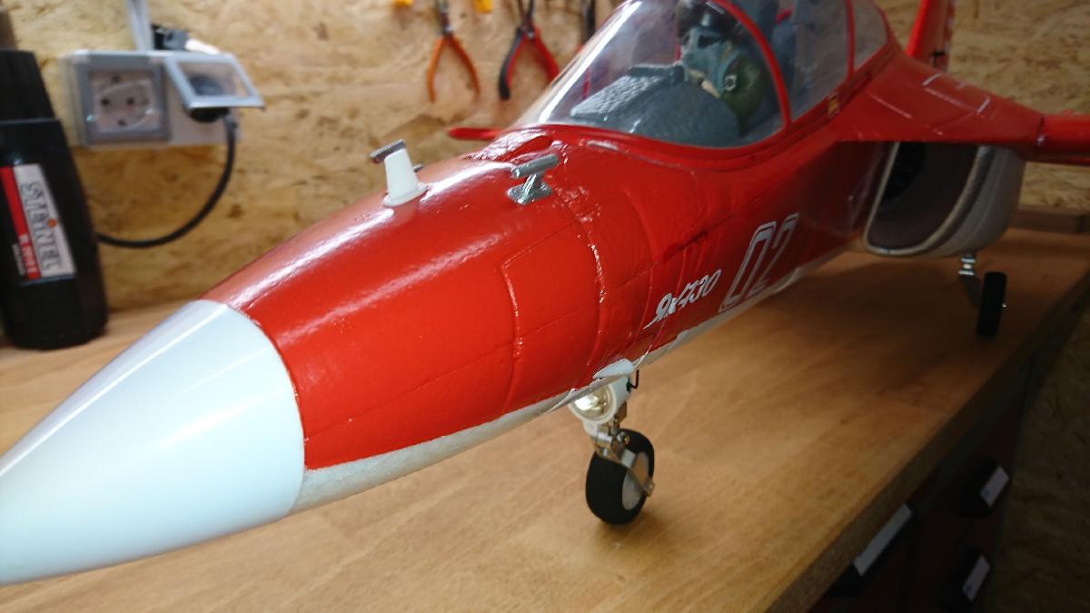 FMS / Freewing Yak 130 70mm Detalhes em Escala