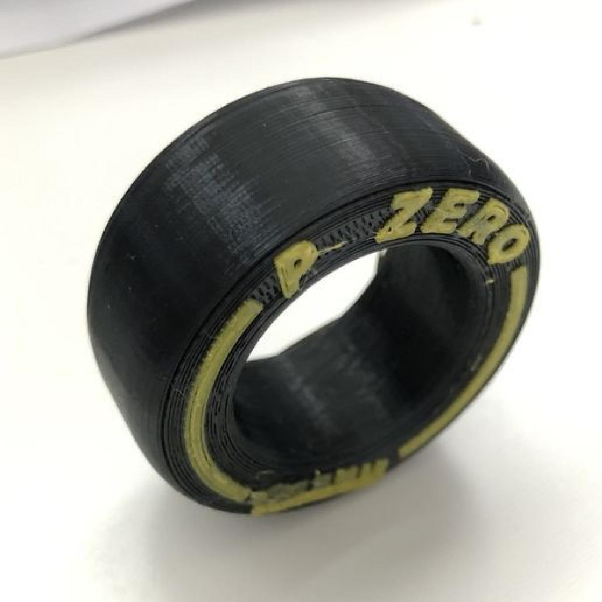 Gerador de pneus parametrizados da Formula 1, OpenSCAD configuravel