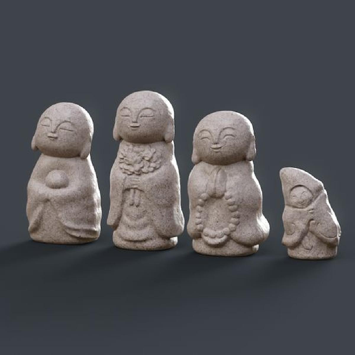 Estatua de Ksitigarbha, Ojizo Sama.