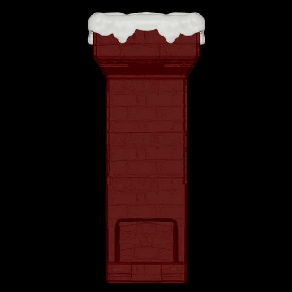 chimenea de torre de dados impressao em uma unica peca