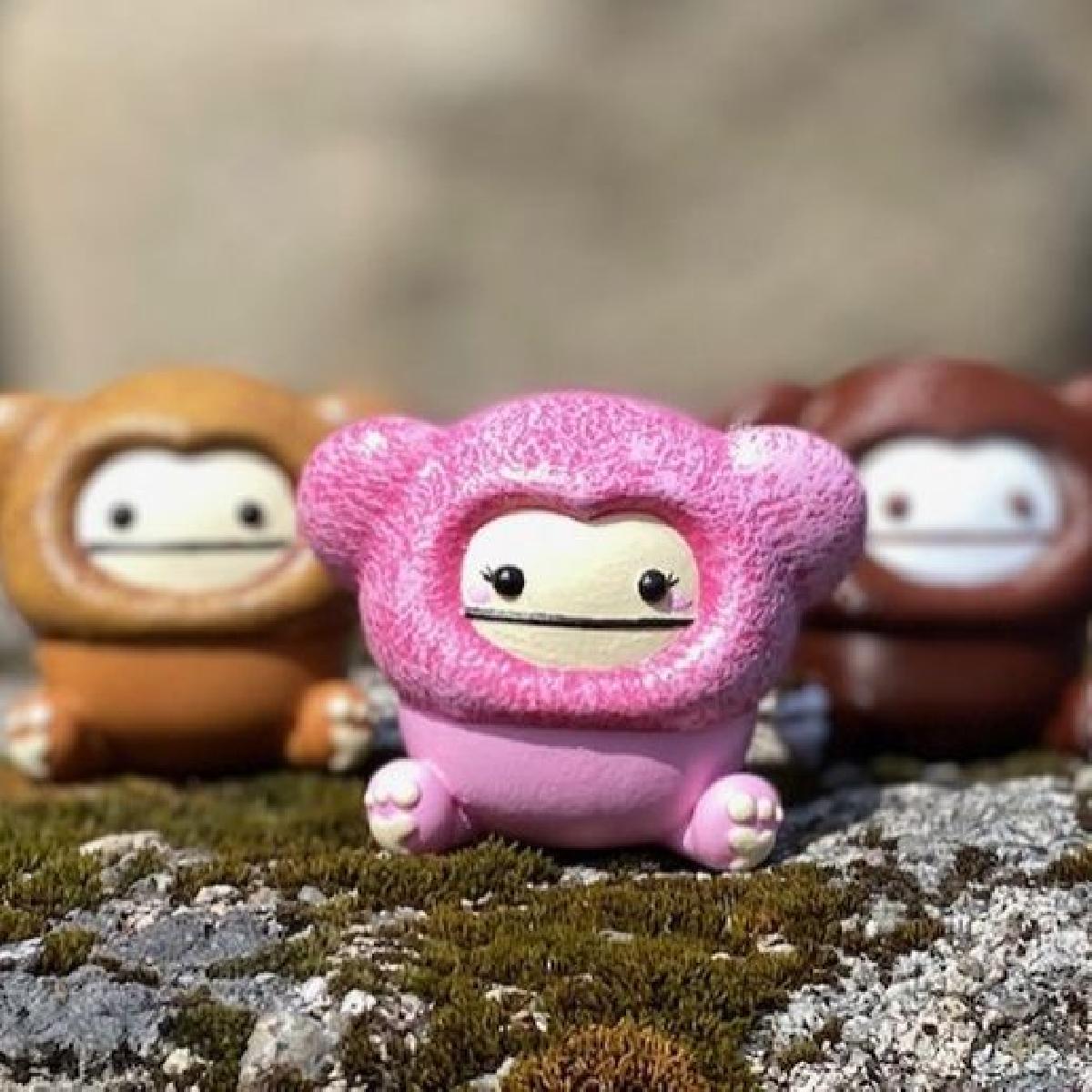 Figuras de Bigfoot Inspiradas em Squishmallow