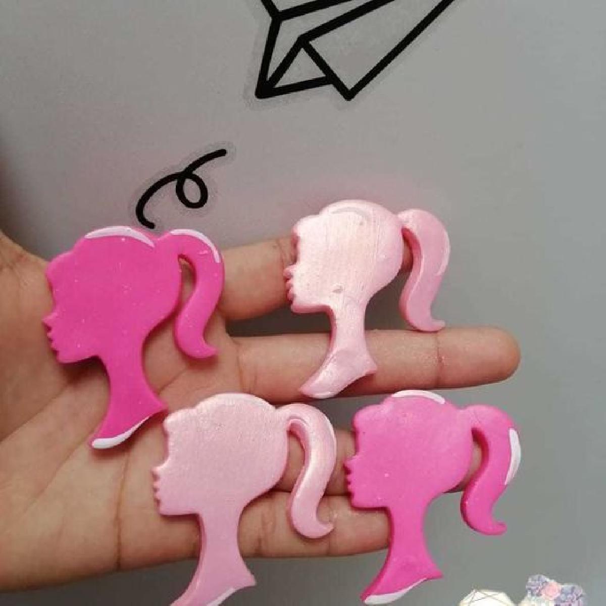 Silhueta Barbie 6cm para apliques