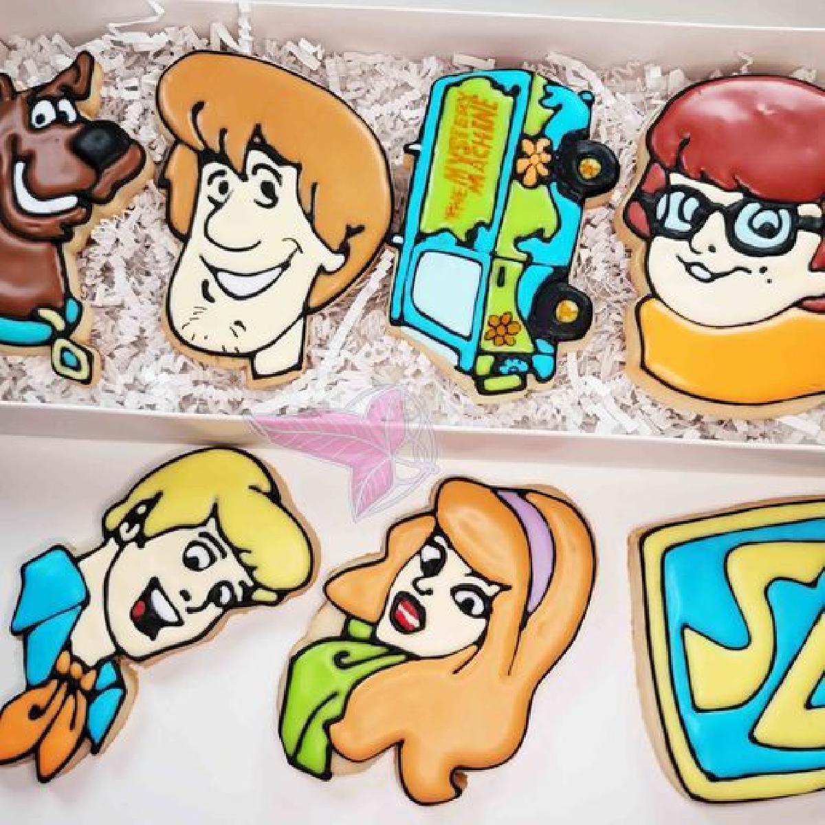 Conjunto de Cortadores de Biscoito do Scooby Doo