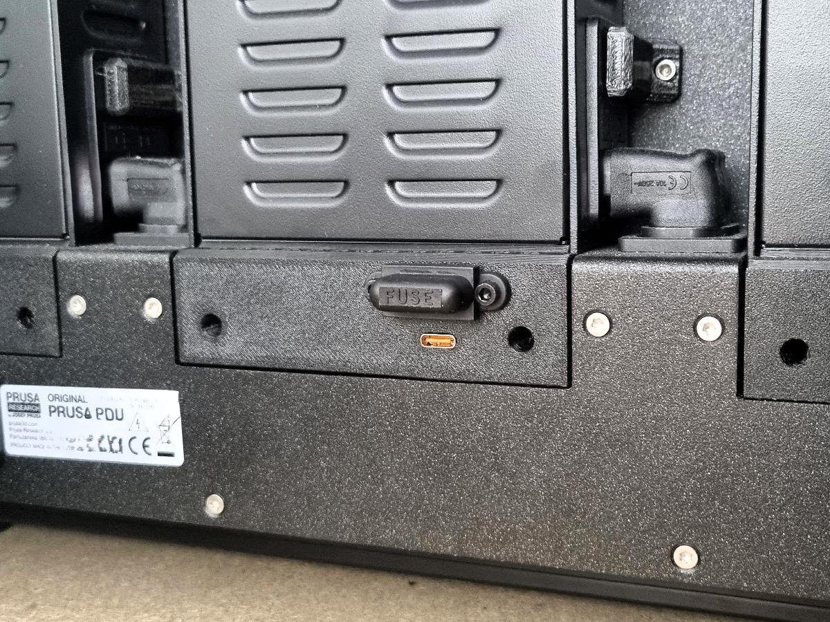 Tampa da fonte de alimentacao Prusa XL 65W USB C CKCS U1E | Tampa da fonte de alimentacao Prusa XL para placa de carga 65W USB C CKCS U1E