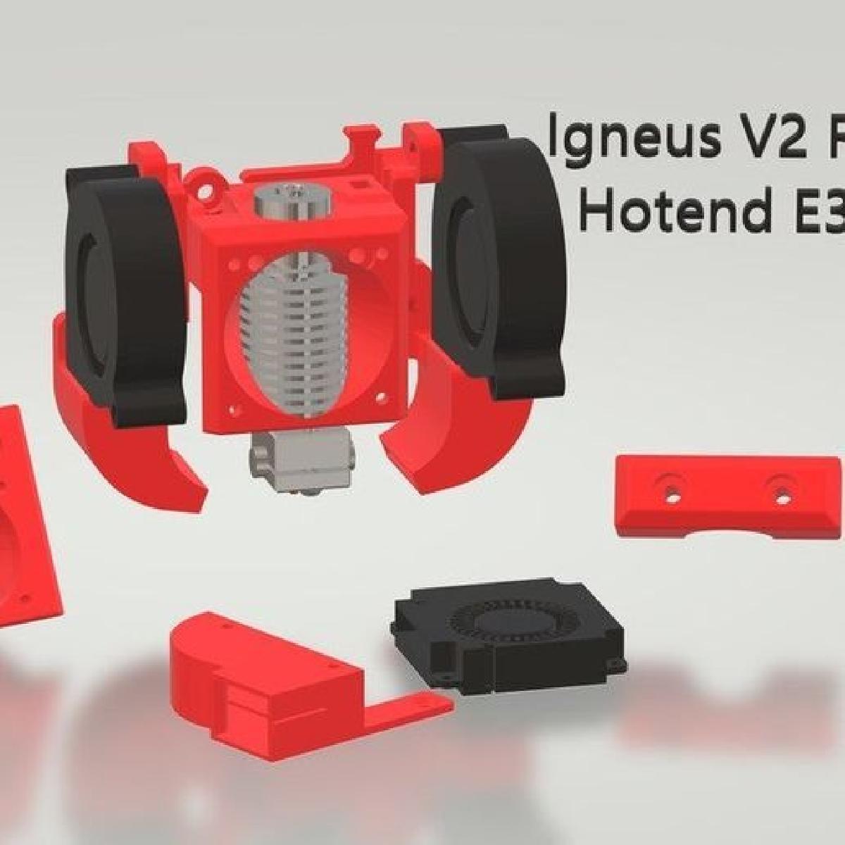 IGNEUS V2   E3D V6/VOLCANO   ANET ET4 / ET4 PRO / ET4X / ET5