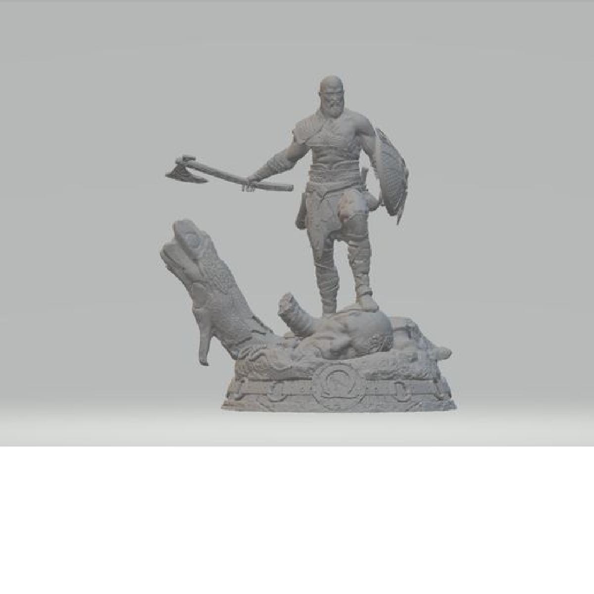 deus da guerra kratos velho