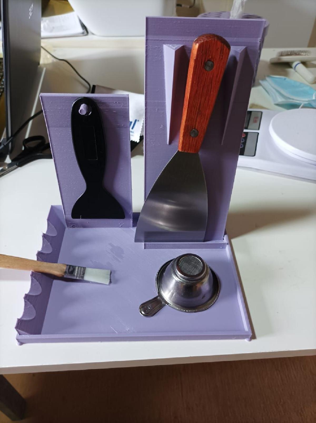 Organizador de resina