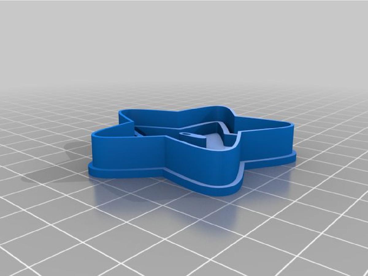 Cortador de biscoito em forma de estrela