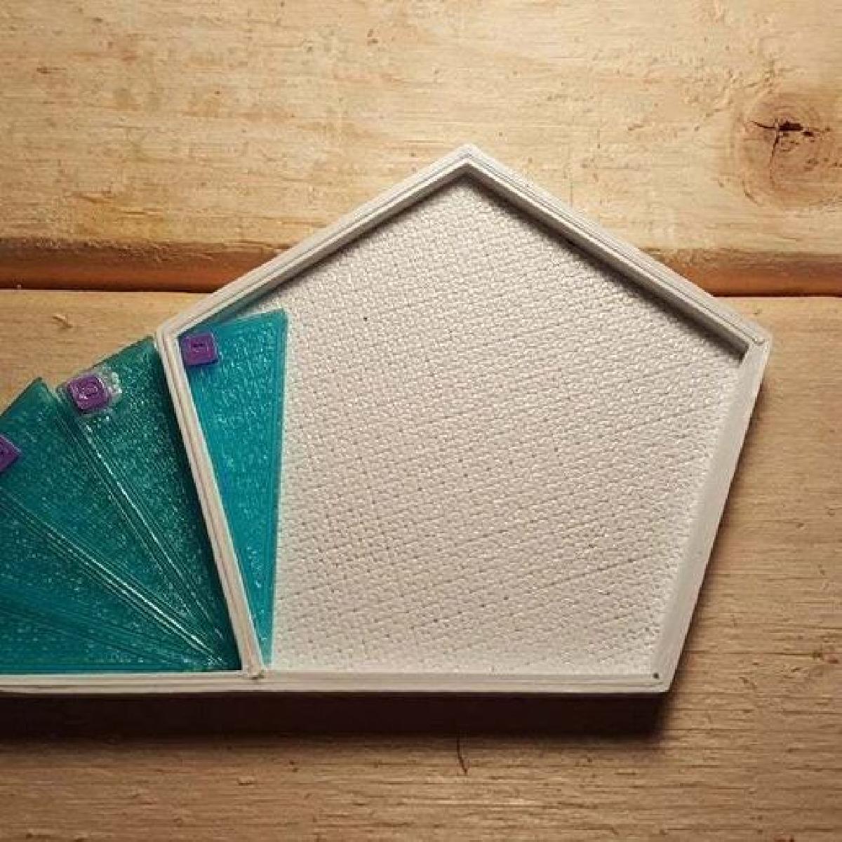 Soma dos angulos do pentagono estendido