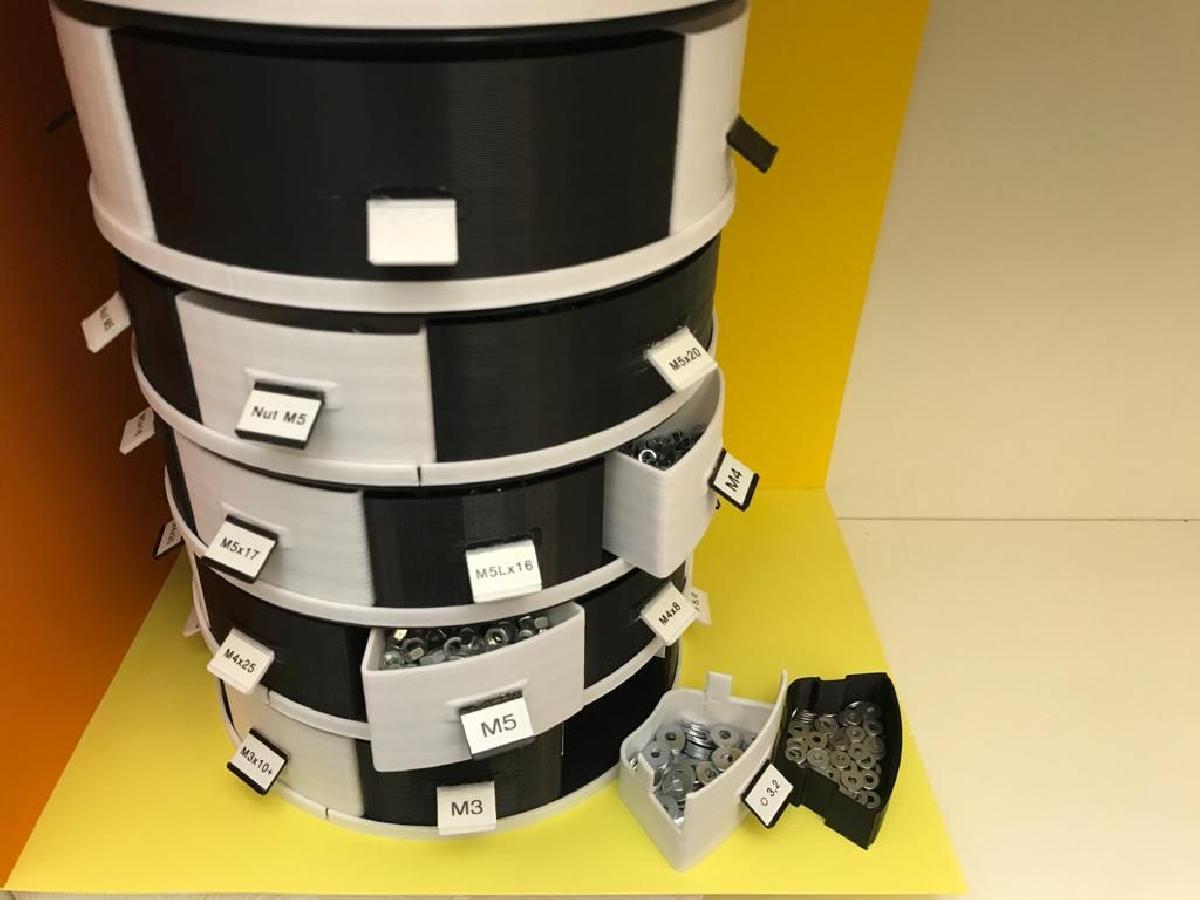 Gaveta para Bobinas de Filamento / Das Filament, Eryone