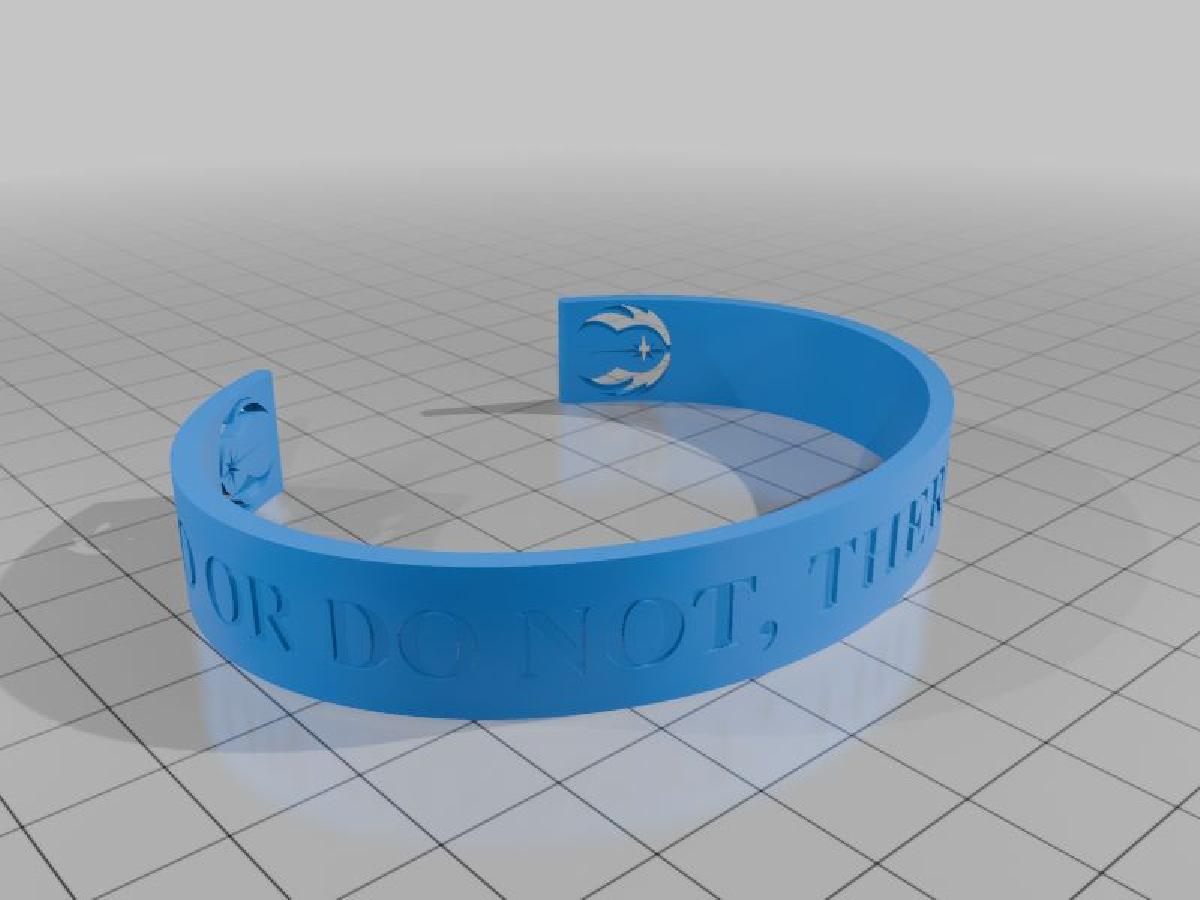 uma pulseira de Star Wars