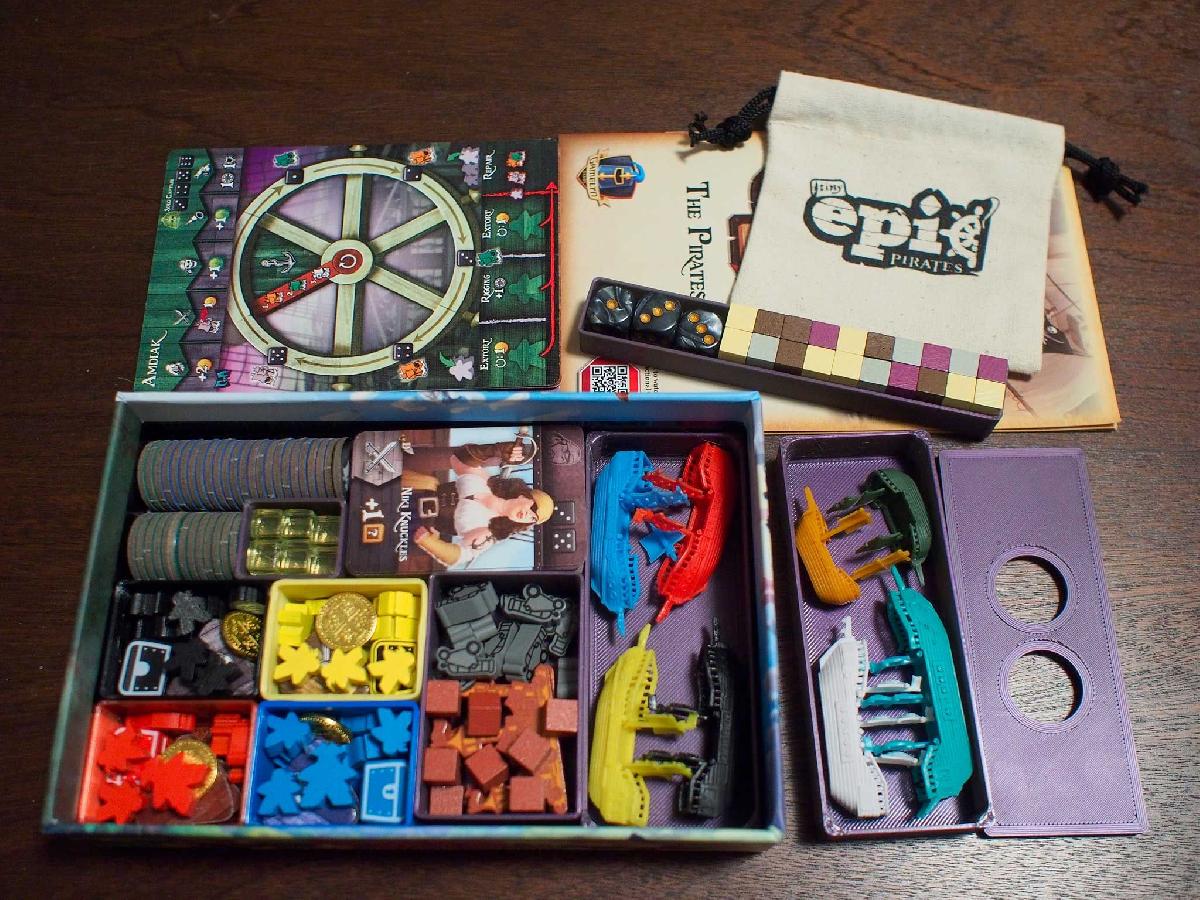 Inserto para Tiny Epic Pirates